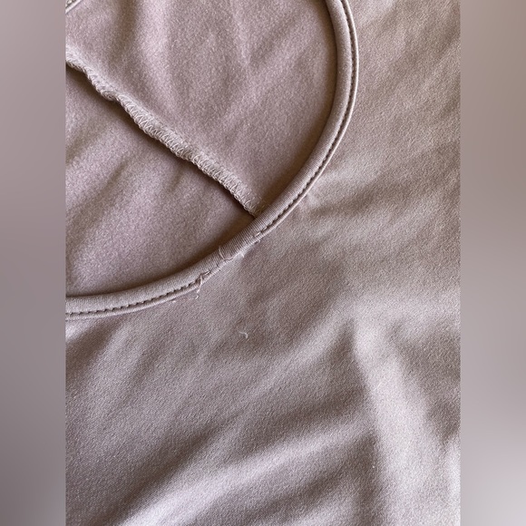 Long Sleeve Bodycon Jumpsuit Rompers Color Apricot Size S - Picture 4 of 6